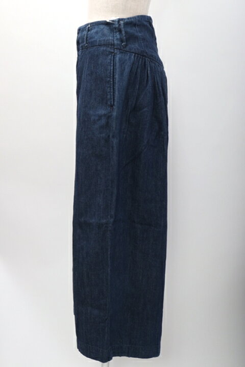 楽天市場】KAPITALキャピタル ギャザーワイドデニムパンツ【LPTA60973  