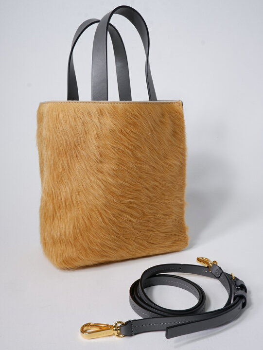 楽天市場】MARNIマルニ 国内正規品MUSEO SOFT MINI Shearling Shoulder 