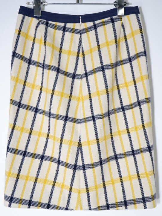 楽天市場】ドゥロワーDrawer ツイード調ウールビッグチェックスカート  