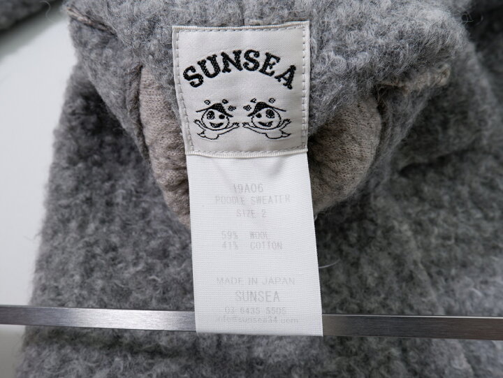 楽天市場】SUNSEAサンシー POODLE SWEATER プードルセーターニット 