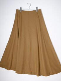 LisiereアパルトモンL'Appartement Wool Asymmetry Skirtウールアシンメトリースカート【LSKA73582】【キャメル】【38】【中古】【2点以上同時購入で送料無料】【DM231212】