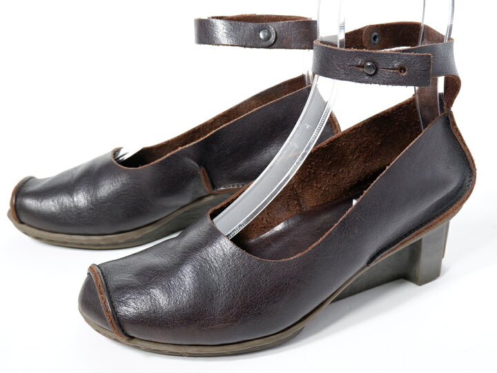 楽天市場】trippenトリッペン Pumps アンクルストラップレザーパンプス 