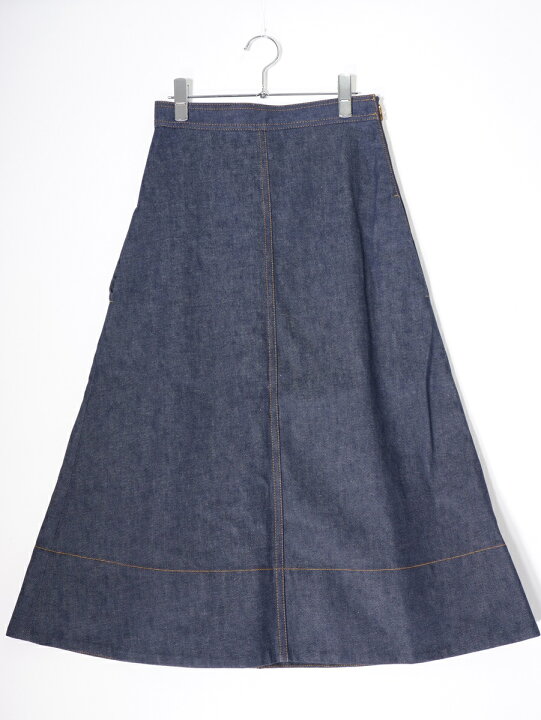 楽天市場】MADISONBLUEマディソンブルー TRAPAZE DENIM LONG SKIRTトラ  