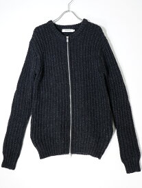 nonnative/ノンネイティブ DWELLER FULL ZIP SWEATER WOOL YARN RIBローゲージニット ジップセーター カーディガン【MKNA74388】【ブラック】【0】【中古】【2点以上同時購入で送料無料】【DM240227】