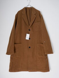SOPHNET.ソフネット 2024AW WOOL MOSSER WORK COATウールモッサワークコートSOPH-242001新品【MCTA78891】【LIGHT BROWN】【L】【未使用】【沖縄.離島以外 送料無料】【DM250826】