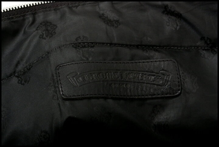 楽天市場】クロムハーツCHROME HEARTS レザージップトートバッグ  