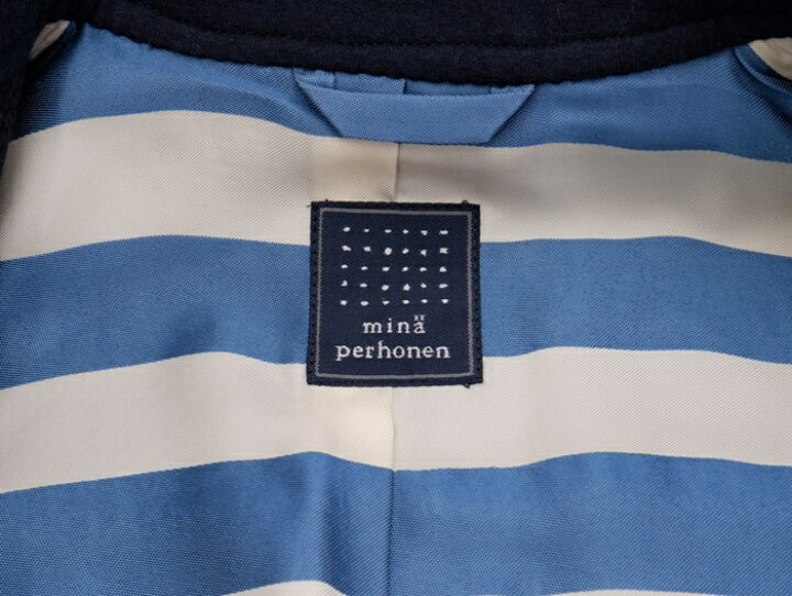 楽天市場】mina perhonenミナペルホネン judo コットンロングコート  