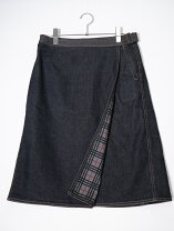 楽天市場】BURBERRY バーバリー（カラーネイビー）（スカート 