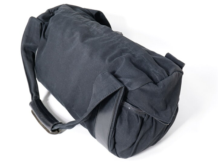 楽天市場】Yohji Yamamotoヨウジヤマモト コットンキャンバス×レザー  