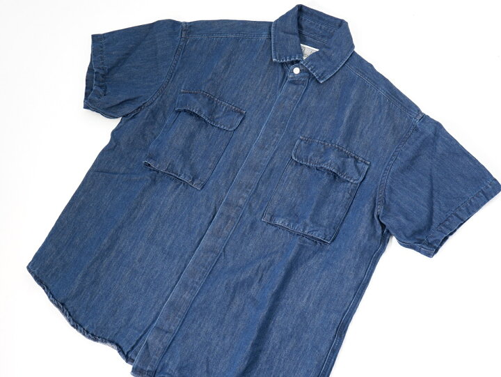 楽天市場】C.E CAVEMPTシーイー 2021SS DENIM SHORT SLEEVE SHIRT 
