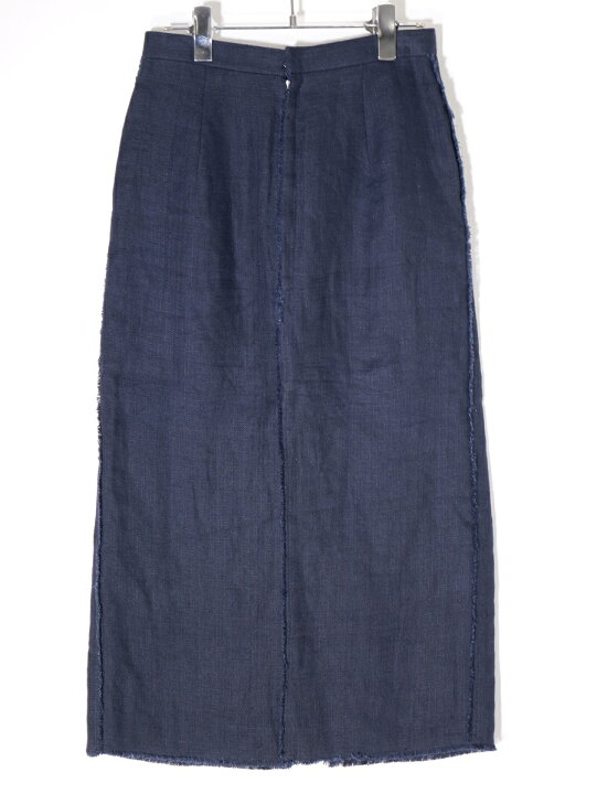 楽天市場】AURALEEオーラリー 2020SS LINEN DOUBLE FACE FRINGE SKIRT  
