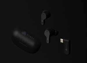 final(�t�@�C�i��) VR3000 Wireless for Gaming+ �Q�[����p�C���z�� 20ms�ȉ��̒���x���ڑ� �n�C�u���b�hANC���� USB-C�g�����V�[�o�[�t�� MEMS�}�C�N���� �u���b�N