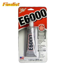 E6000 接着剤 1oz（チップ無）｜アメリカ正規代理店輸入品｜強力透明ボンド｜社交ダンス衣装・スワロフスキー・ラインストーン・ネイル・舞台衣装・コスプレ・手芸に最適