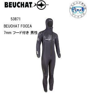 BEUCHAT �u�b�V���[ BEUCHAT FOCEA �t�[�h�t�� �j��7MM 7�~�� �_�C�r���O�@�E�F�b�g�X�[�c WETSUITS 53871