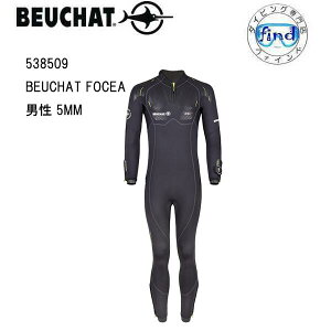 BEUCHAT �u�b�V���[ BEUCHAT FOCEA �j��5MM 5�~�� �_�C�r���O�@�E�F�b�g�X�[�c WETSUITS 538509