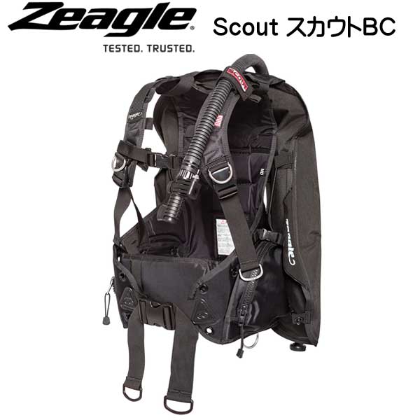 楽天市場】Zeagle Scout BC ジャケット FL1764 バックフロートタイプ