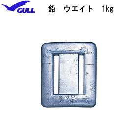 GULL（ガル）　鉛　ウエイト　1kg（1キロ）　ウェイト　重り　GG-4688 GG4688