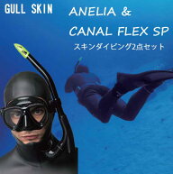 GULL SKIN ガル スキンダイビング 2点セット アネリア　ブラックシリコン　カナールフレックス SP GM-104…