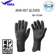 即日 GULL ガル スキンホットグローブ　ダイビング ウィンターグローブ　遠赤外線起毛 素材　保温力　さ…
