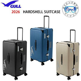 2026 即日 GULL ガル ハードシェル スーツケース GB-6506C GB6506C　キャリーバッグ 4輪　HARDSHELL SUITCASE　ダイビング フル器材 収納可能 105L ハードケース 北海道 沖縄 ゆうパック 送料別途