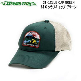 ストリームトレイル　ST C.CLUB CAP GREEN Cクラブキャップグリーン 　帽子