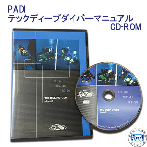 ���� CD-ROM PADI�@71924J TEC REC�e�b�N�f�B�[�v�_�C�o�[�}�j���A�� CD-ROM