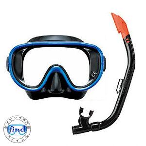 即日発送 リーフツアラー REEF TOURER スノーケリング用 【RC0110】【RC0117】水中ゴーグル シリコーン製のマスク排水弁付きシュノーケル 2点セット 10歳から大人向け 男女兼用 メンズ レディス