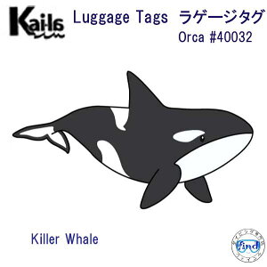 @Kai-la@Q[W^O Orca #40032 Killer Whale V` 킢@Cm@Luggage TAG l[^O Dive Inspire