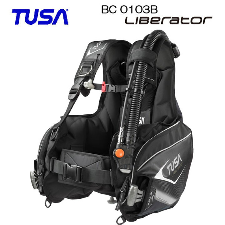 楽天市場】ダイビング 重器材セット 7番 *BCD TUSA BC-0103B *レギュ  