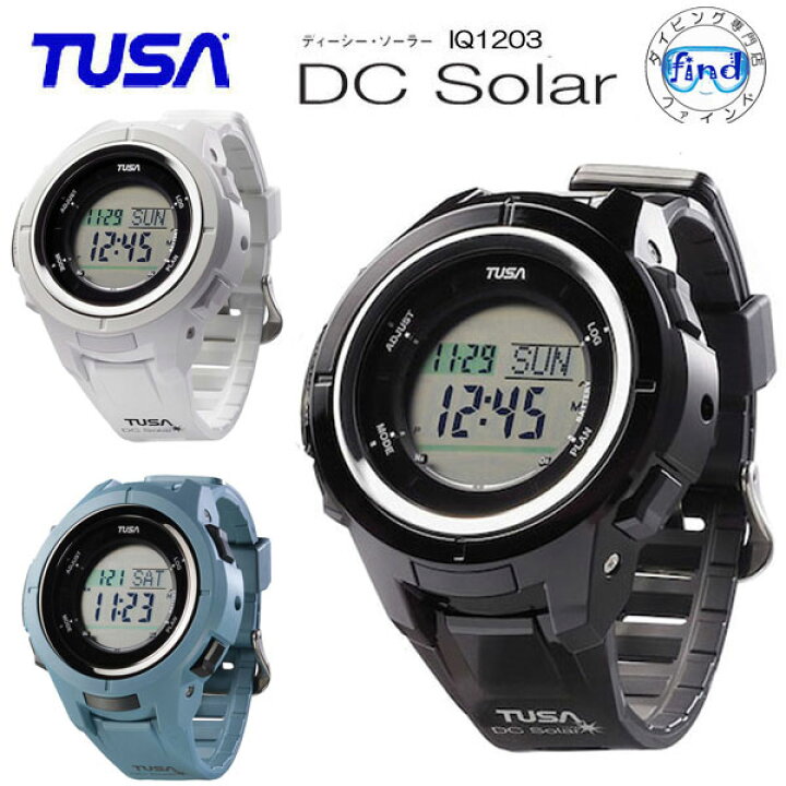 楽天市場】TUSA（ツサ）ダイブコンピューター IQ1203 DC Solar  