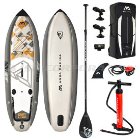 AQUA MARINA(アクアマリーナ) 　DRIFT ドリフト SUP BT-20DRP-A (スタンドアップパドルボード) 　インフレータブル パドル 大型商品 フィッシング　釣り　ロッドホルダー付属