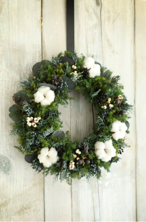 楽天市場】クリスマス リース イヴェール クリスマスリース 玄関  