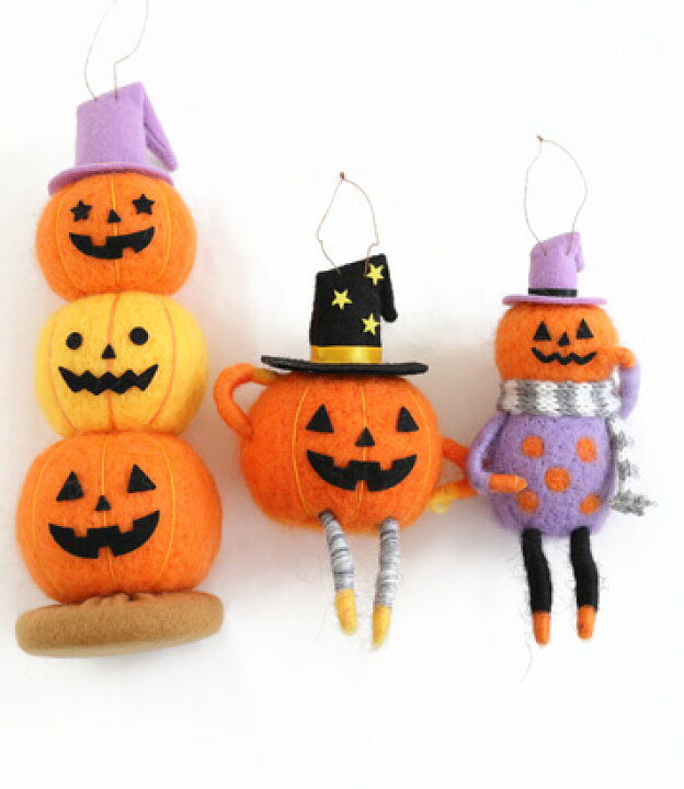 楽天市場 フェルトオーナメントa B ハロウィン雑貨 プリザーブドフラワーfine