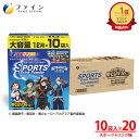 【1日P5倍】 スポーツドリンクパウダー TVアニメ『僕のヒーローアカデミア』スポーツドリンク味 400g(40g×10袋) ×20箱 200L 粉末 運動 中 水分補給 スポドリ カロリー ひかえめ ビタミンC ファイン FINE ペットボトル 500ml用 粉 カロリー控えめ 業務用 甘さ控えめ