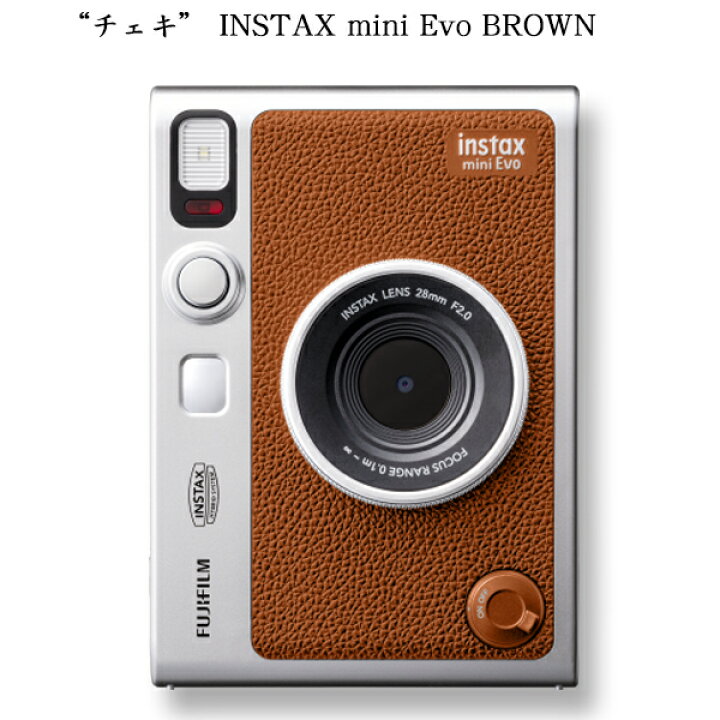 楽天市場】ハイブリッドインスタントカメラ “チェキ” INSTAX mini Evo 