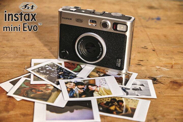 楽天市場】“チェキ” INSTAX mini Evo BLACK 富士フイルム FUJIFILM 