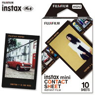 チェキフィルム コンタクトシート CONTACT SHEET instax mini チェキ フィルム 富士フイルム インスタン…