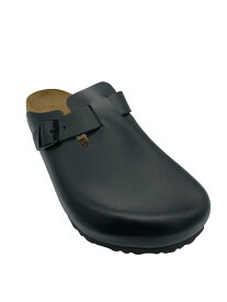 【BIRKENSTOCK　ビルケンシュトック】060191　ボストン　BOSTON ブラック　BLACK メンズ　紳士靴　天然皮革　レギュラー幅　かっこいい　シンプルサンダル　クロッグ　ナチュラル