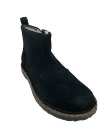 【BIRKENSTOCK　ビルケンシュトック】1017288　MELROSE　メルローズ　BLACK　SUEDE　ブラックスエード レディース　婦人靴　天然皮革　ナロー幅　かわいい　シンプルブーツ　ナチュラル