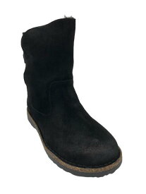 【BIRKENSTOCK　ビルケンシュトック】1020644　UPSALLA　SHEARLING　アップサラシェアリング　ブラックスエード　BLACK　SUEDE レディース　婦人靴　天然皮革　レギュラー幅　かわいい　シンプルブーツ　ナチュラル