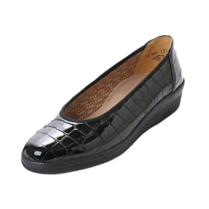 楽天市場】【Gabor ガボール】06400 軽量フラットシューズ BLACK 