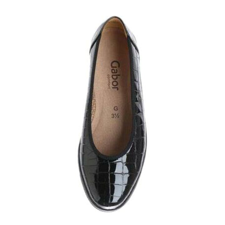 楽天市場】【Gabor ガボール】06400 軽量フラットシューズ BLACK 