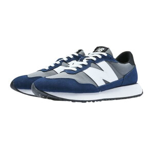 �yNewBalance �j���[�o�����X�zMS237 MCN �l�C�r�[×�O���[ NAVY/GRAY�X�j�[�J�[ ���[�J�b�g ���g�� ���[�e�N �����j���O�V���[�Y �y�� �����₷�� ���ɂ����a�m�C �����Y �V���v�� �X�|�[�e�B ��