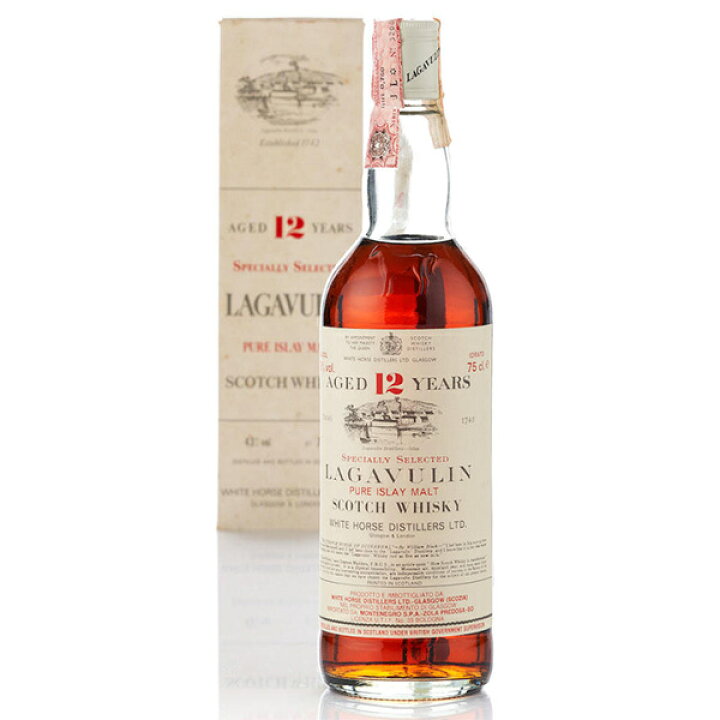 楽天市場】Lagavulin 12 Year Old White Horse 1970s / ラガヴーリン 