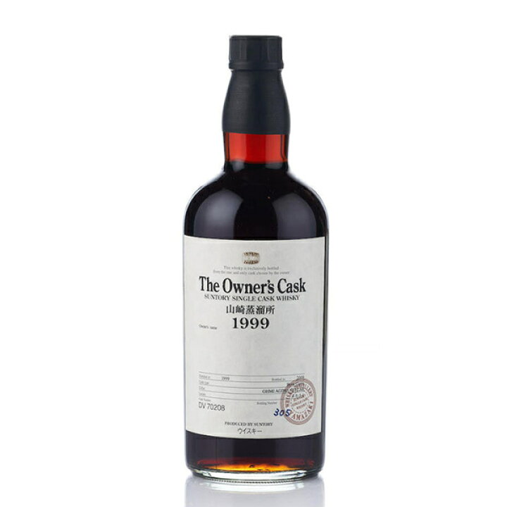 楽天市場】Yamazaki 1999 The Owner`s Cask #DV70208 / 山崎 1999 ザ 