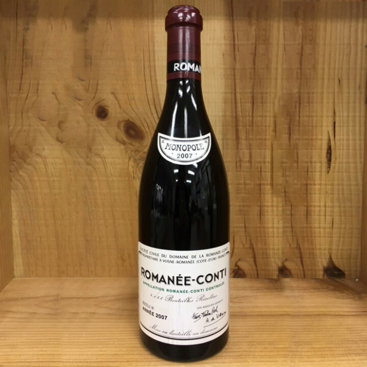楽天市場】DRC ROMANEE CONTI 2007 / DRC ロマネコンティ 2007 : Fine 