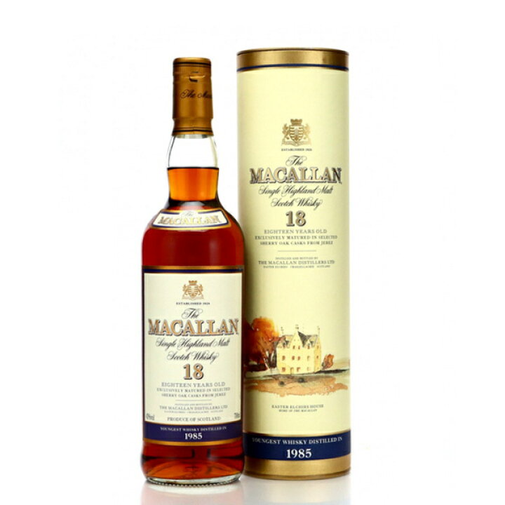 楽天市場】Macallan 1985 18 Year Old / マッカラン 1985 18年 : Fine 