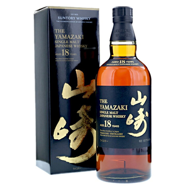 楽天市場】Yamazaki 18 Year old Single Malt / 山崎 18年 シングル 
