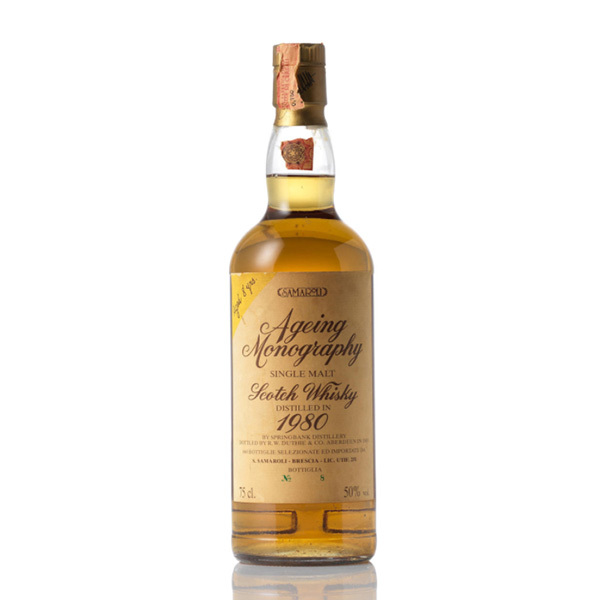 Springbank Year Old Ageing Monography 1980   スプリングバンク 8年 エージング モノグラフィー 1980