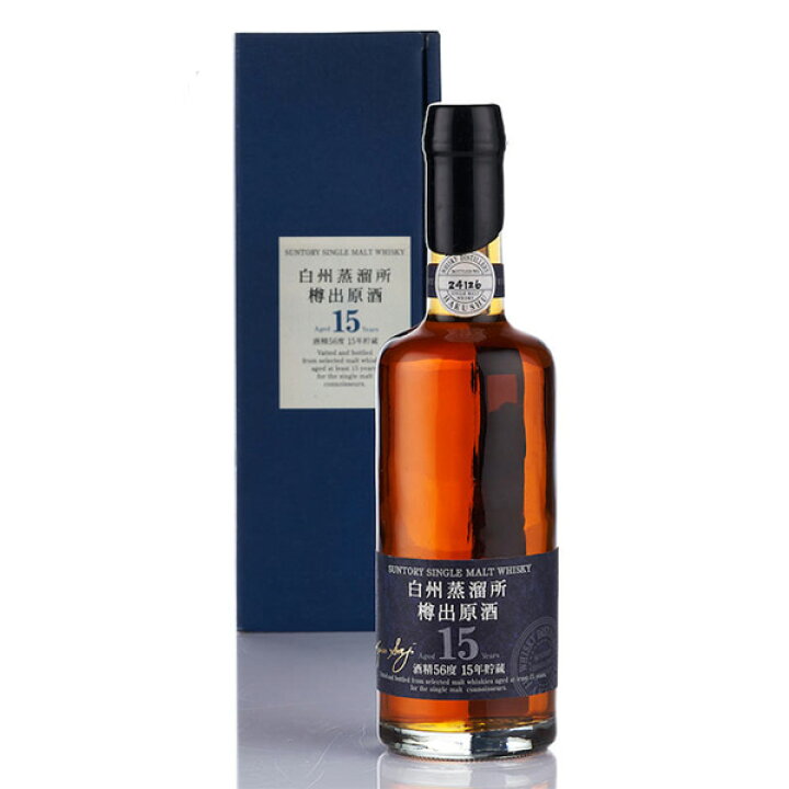 楽天市場】Suntory Hakushu 15 Year Old Pure Malt / サントリー 白州 